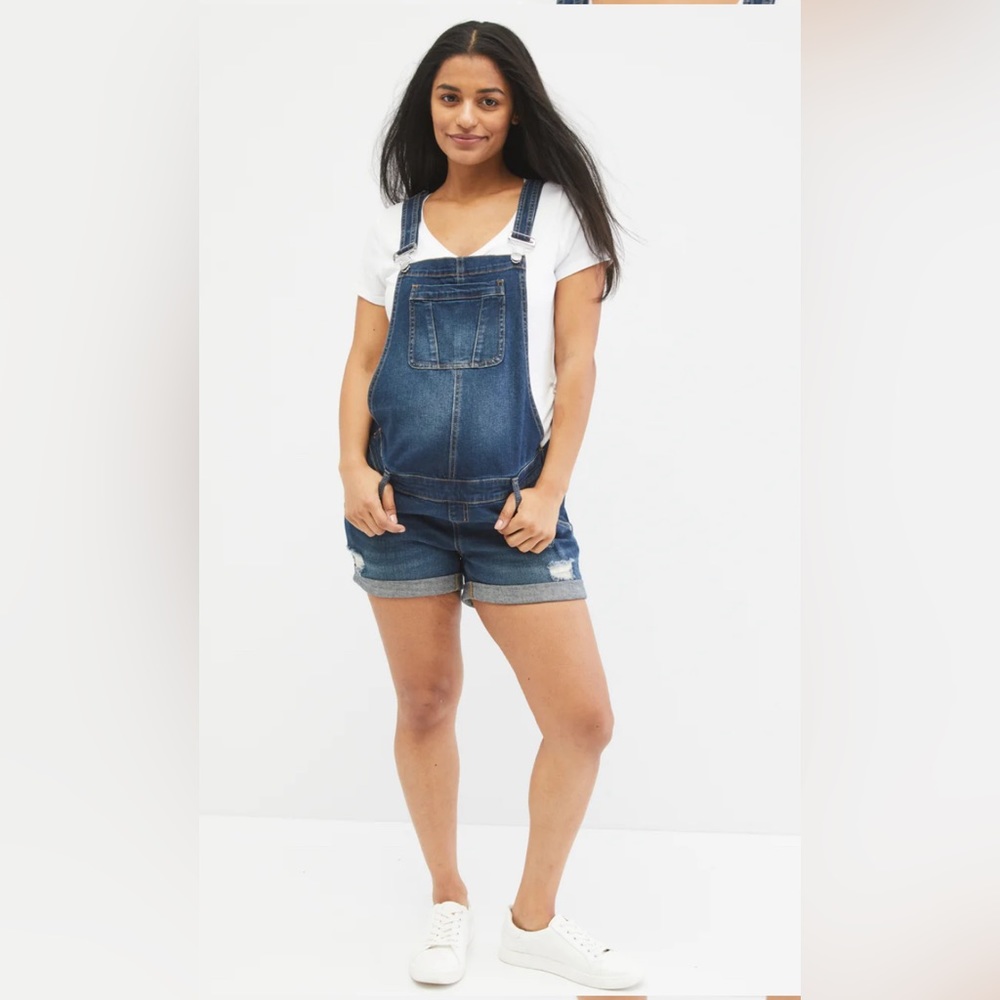 Motherhood Maternity shorts overalls